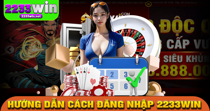 Hướng dẫn cách đăng nhập 2233win chi tiết từng bước