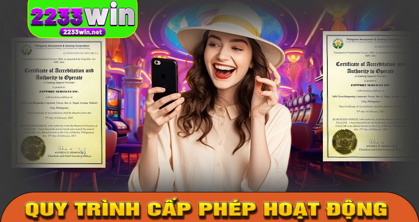 Quy trình cấp phép hoạt động khắt khe từ PAGCOR